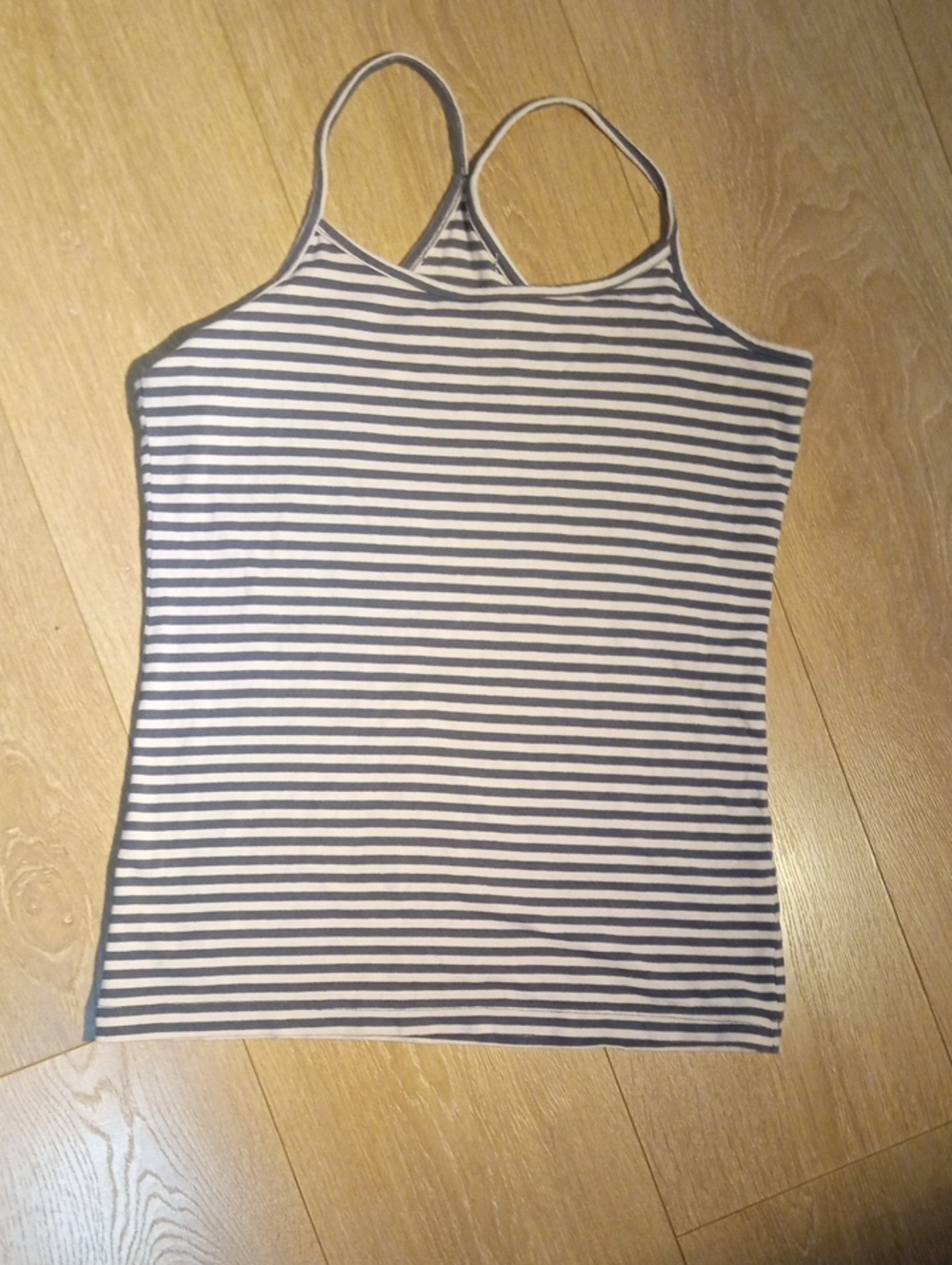 Striped Black and White Women’s Cami Tank Top